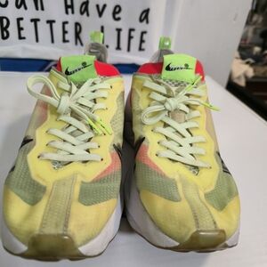 Nike Air Vista Grind Womens Size 7.5 Neon Green Orange